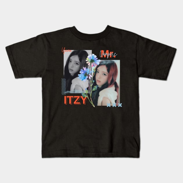 Yuna Itzy Mr Vampire Kids T-Shirt by wennstore